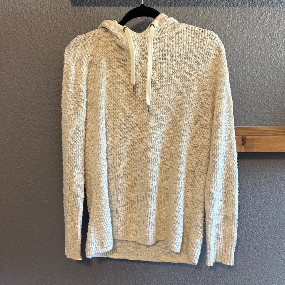 Natural Reflections Women’s Off-White Hooded Sweater
